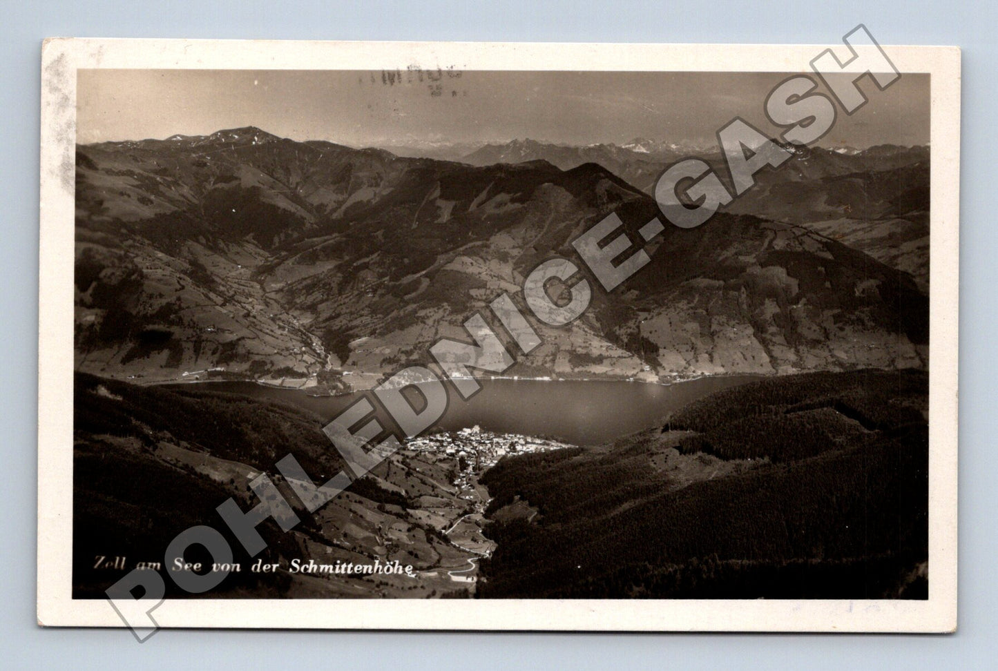 Pohlednice Rakousko Zell am See ze Schmittenhöhe 1932 (M33461)