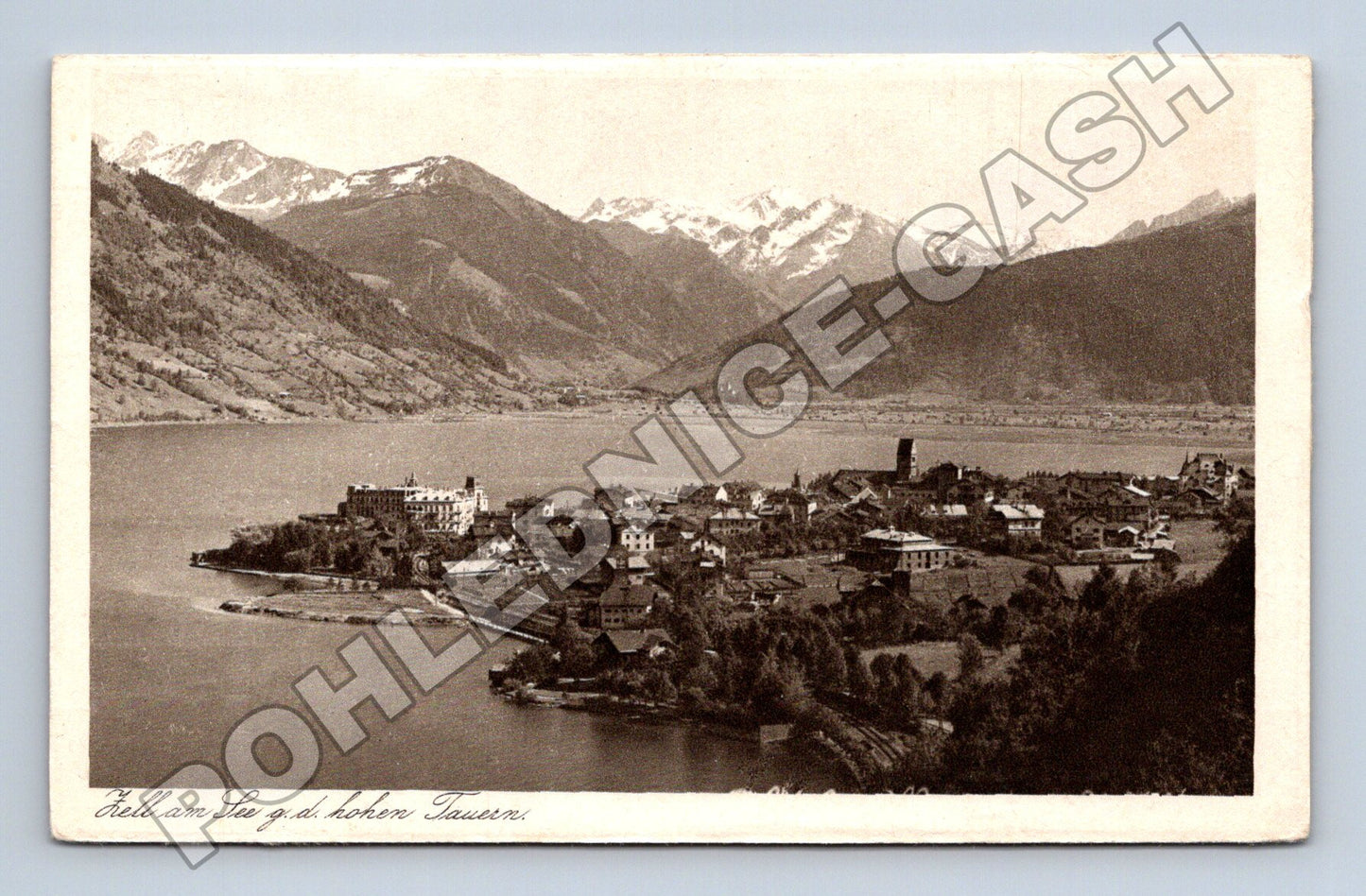 Pohlednice Rakousko Zell am See s horami 1922 (M33464)