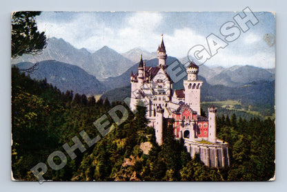 Pohlednice Německo zámek Neuschwanstein 1932 (M33469)