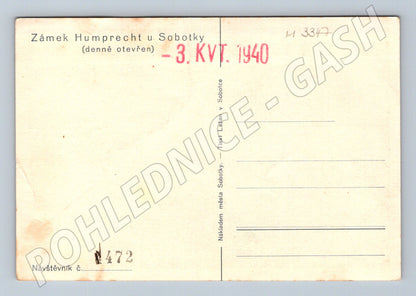 Pohlednice Humprecht zámek Sobotka (M3347)