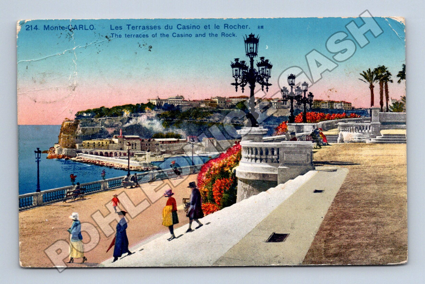 Pohlednice Monte-Carlo Les Terrasses du Casino 1925 (M33479)
