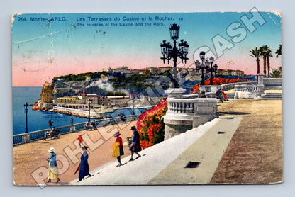 Pohlednice Monte-Carlo Les Terrasses du Casino 1925 (M33479)