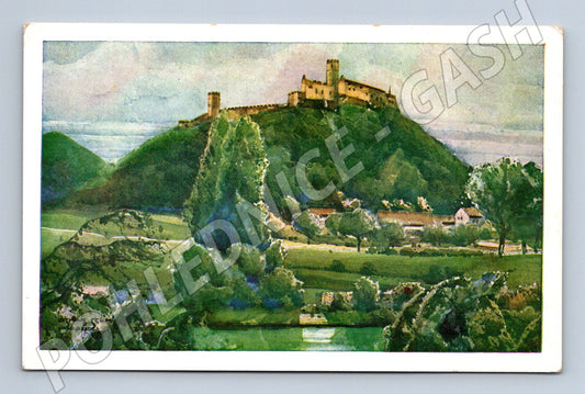 Pohlednice Bezděz malba O Schmidt (M3348)