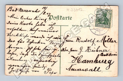 Pohlednice Německo Bad Neuenahr Kurpark 1907 (M33482)