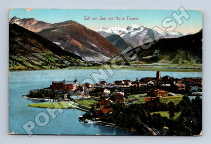 Pohlednice Rakousko Zell am See s Hohe Tauern 1909 (M33484)