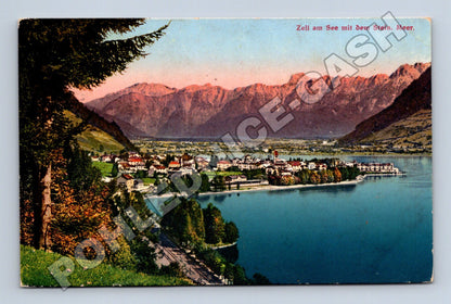 Pohlednice Rakousko Zell am See s horami (M33485)