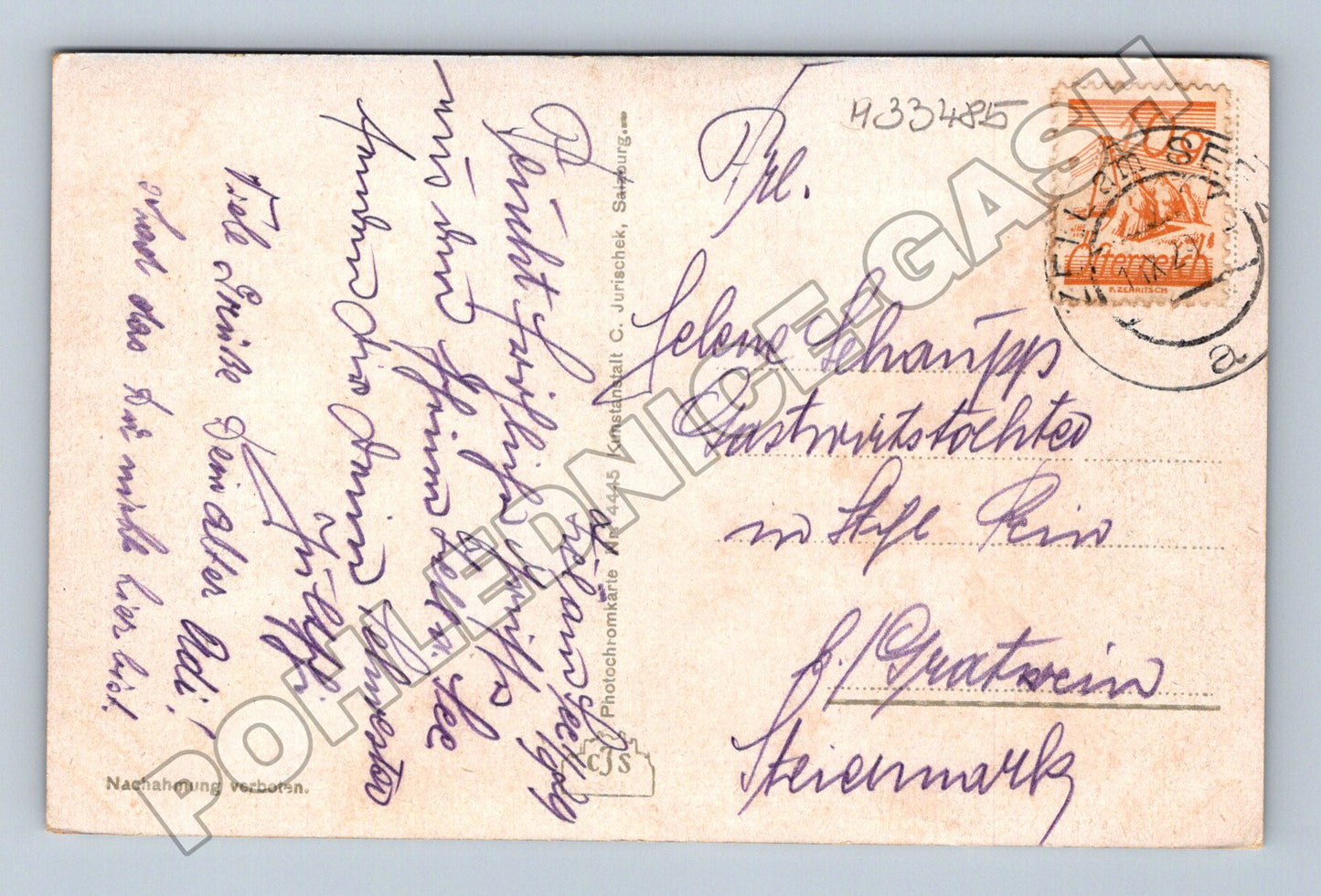 Pohlednice Rakousko Zell am See s horami (M33485)