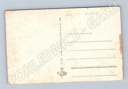 Pohlednice Rožmberk nad Vltavou zámek 1918 (M3349)