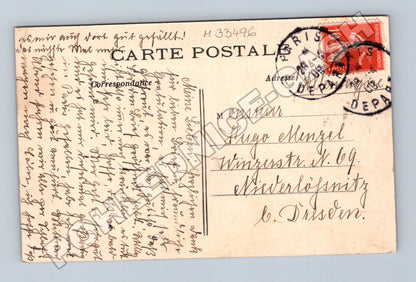 Pohlednice Francie Paříž Jardin des Tuileries 1904 (M33496)
