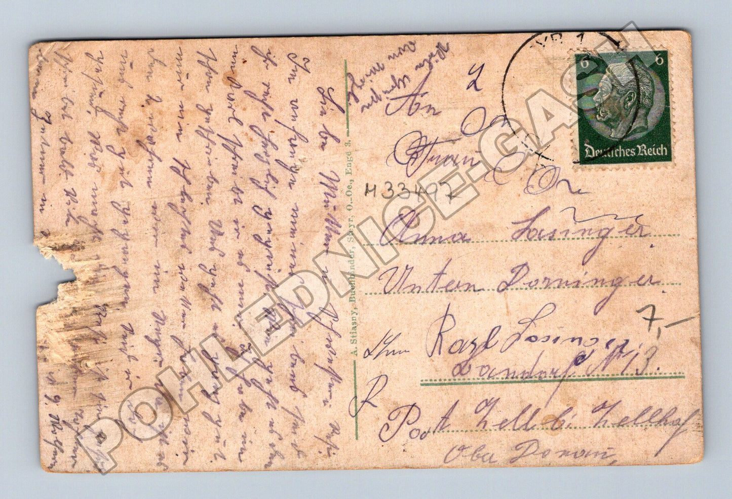 Pohlednice Rakousko St. Ulrich s Dambergem c.1930 (M33497)