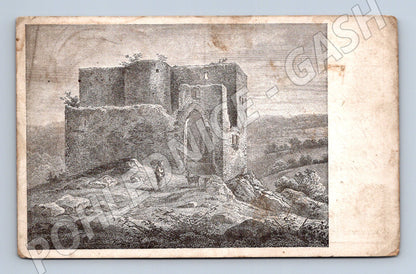 Pohlednice Krakovec kresba hrad (M3350)