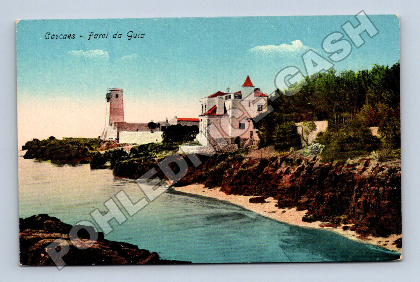 Pohlednice Portugalsko Cascais Farol da Guia (M33500)