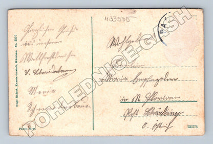 Pohlednice Německo Passau řeka a panorama města cca 1920 (M33505)