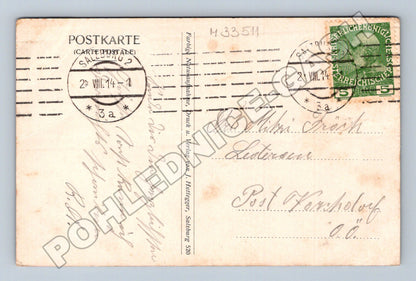 Pohlednice Rakousko St. Bartholomä Watzmann 1914 (M33511)