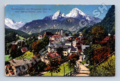 Pohlednice Německo Berchtesgaden Watzmann 1914 (M33515)