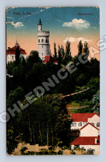 Pohlednice Rakousko Wels Marienwarte 1921 (M33524)