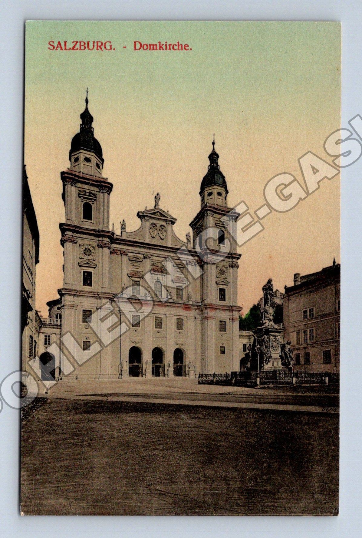 Pohlednice Rakousko Salzburg Domkirche 1909 (M33526)