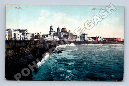 Pohlednice Španělsko Cádiz Muralla del Sur (M33529)