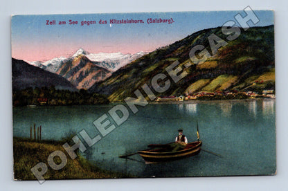 Pohlednice Rakousko Zell am See Kitzsteinhorn jezero (M33532)