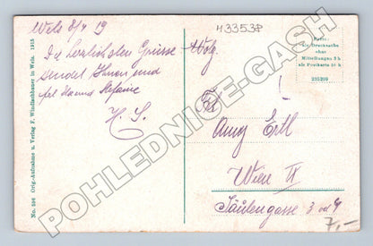 Pohlednice Rakousko Wels Ledererturm 1915 (M33538)