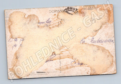 Pohlednice Trosky kolorovaný motiv (M3354)