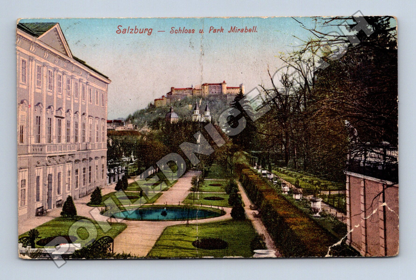 Pohlednice Rakousko Salzburg Schloss Mirabell 1901 (M33542)