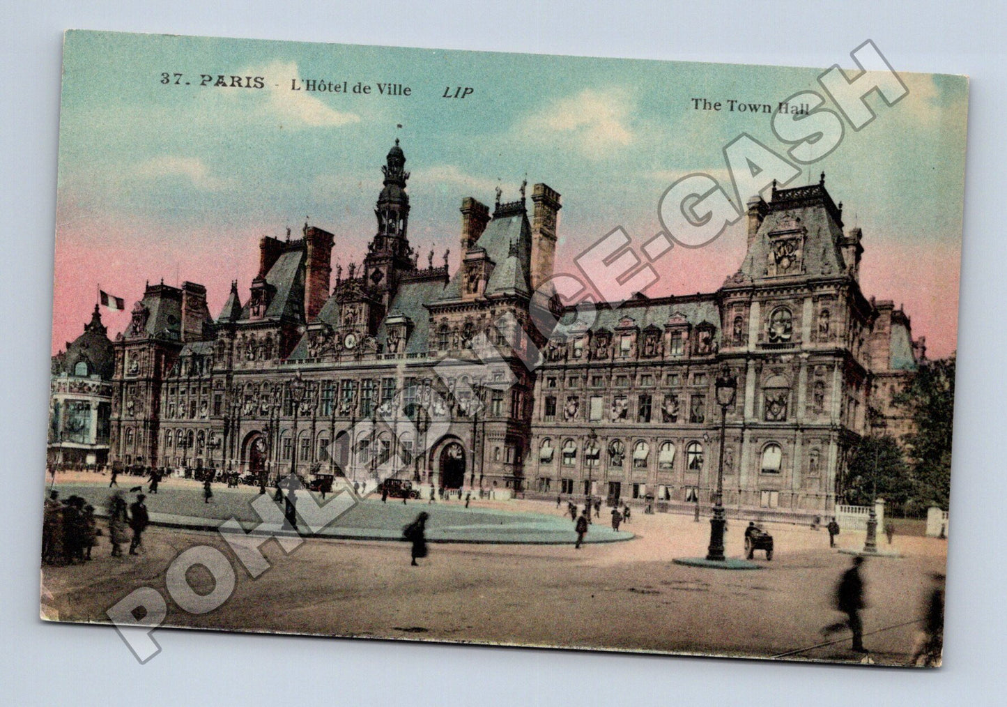 Pohlednice Francie Paříž Hotel de Ville (M33549)