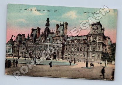 Pohlednice Francie Paříž Hotel de Ville (M33549)