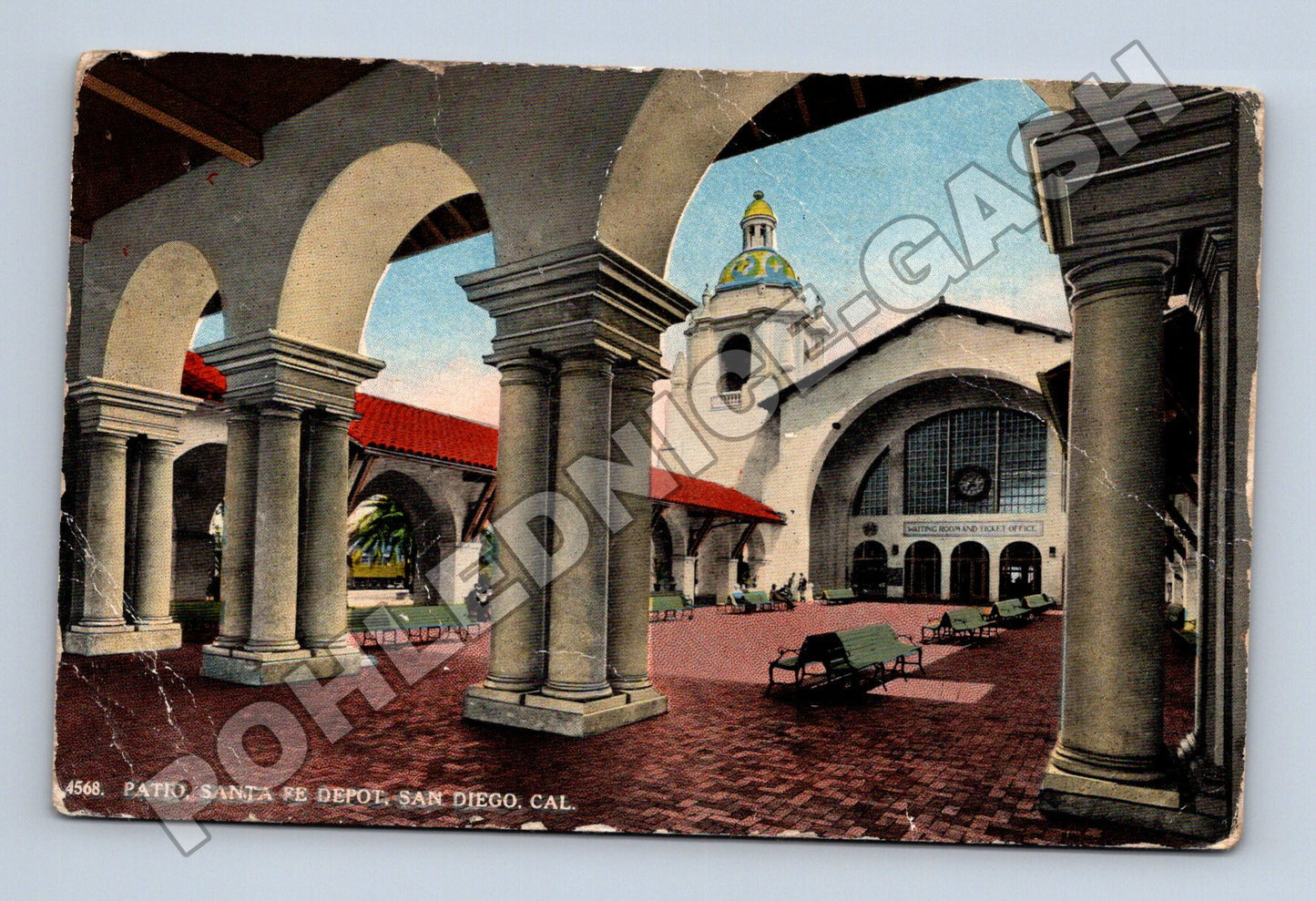 Pohlednice USA San Diego Santa Fe Depot (M33550)