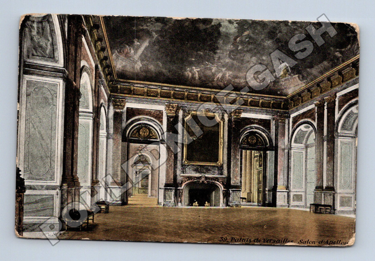 Pohlednice Francie Versailles Salon d'Apollon (M33554)