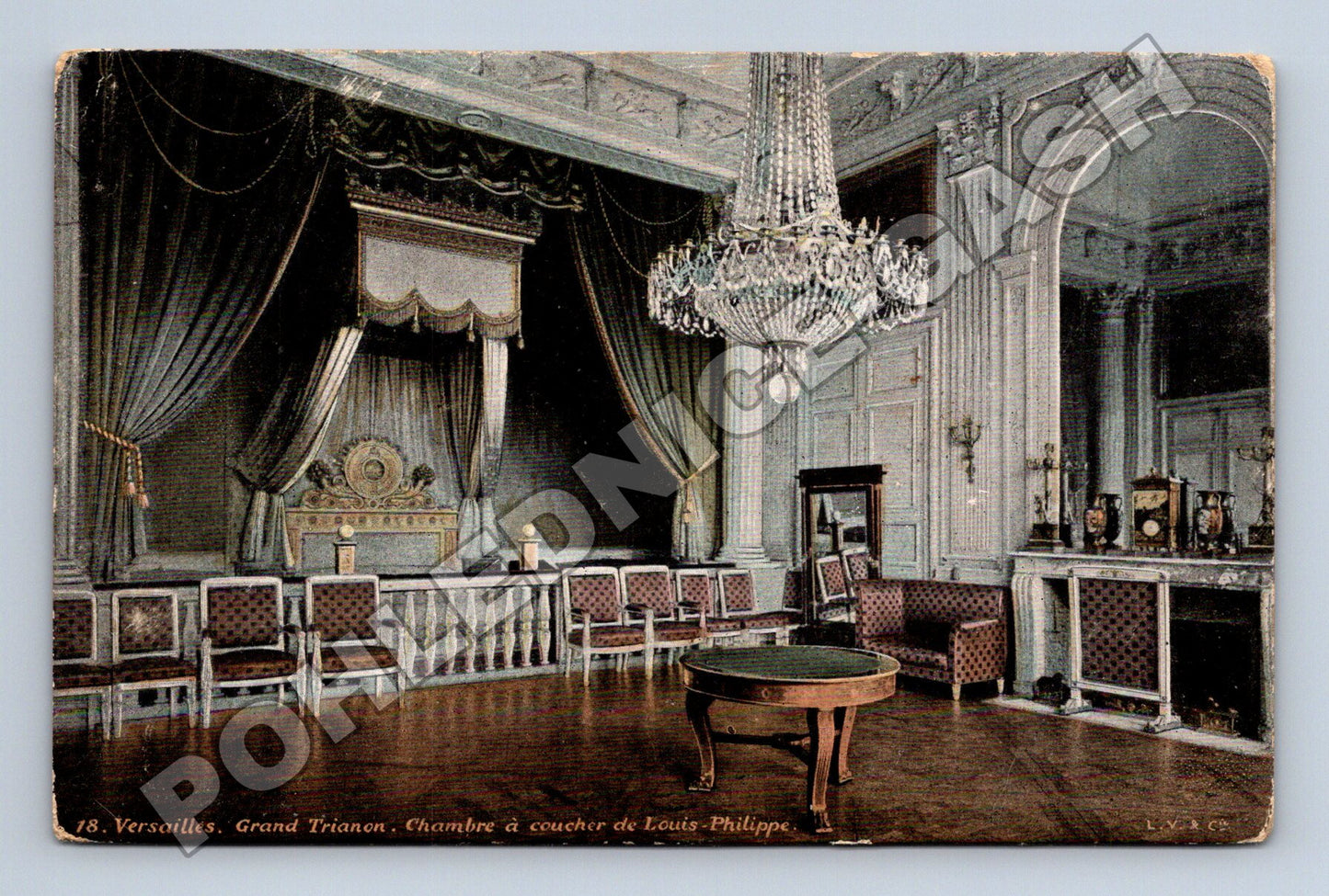 Francie Versailles Grand Trianon ložnice Ludvíka Filipa (M33555)