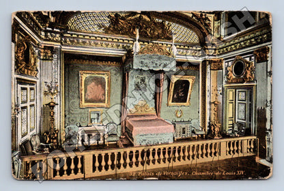 Pohlednice Francie Versailles ložnice Ludvíka XIV. (M33556)