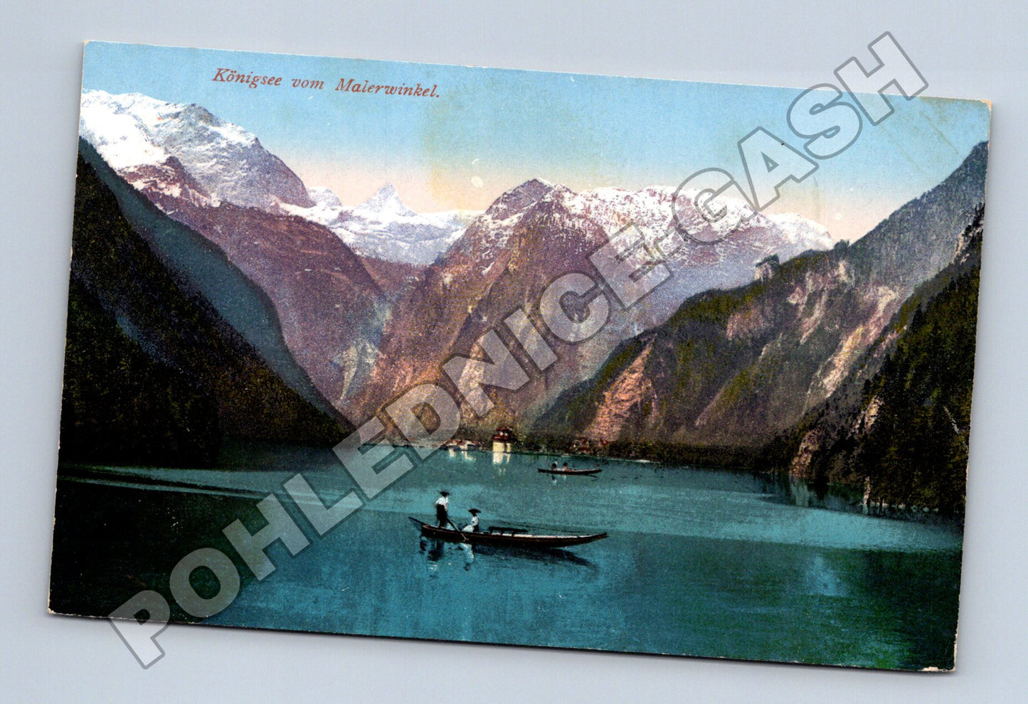 Pohlednice Německo Königsee vom Maierwinkel 1912 (M33563)