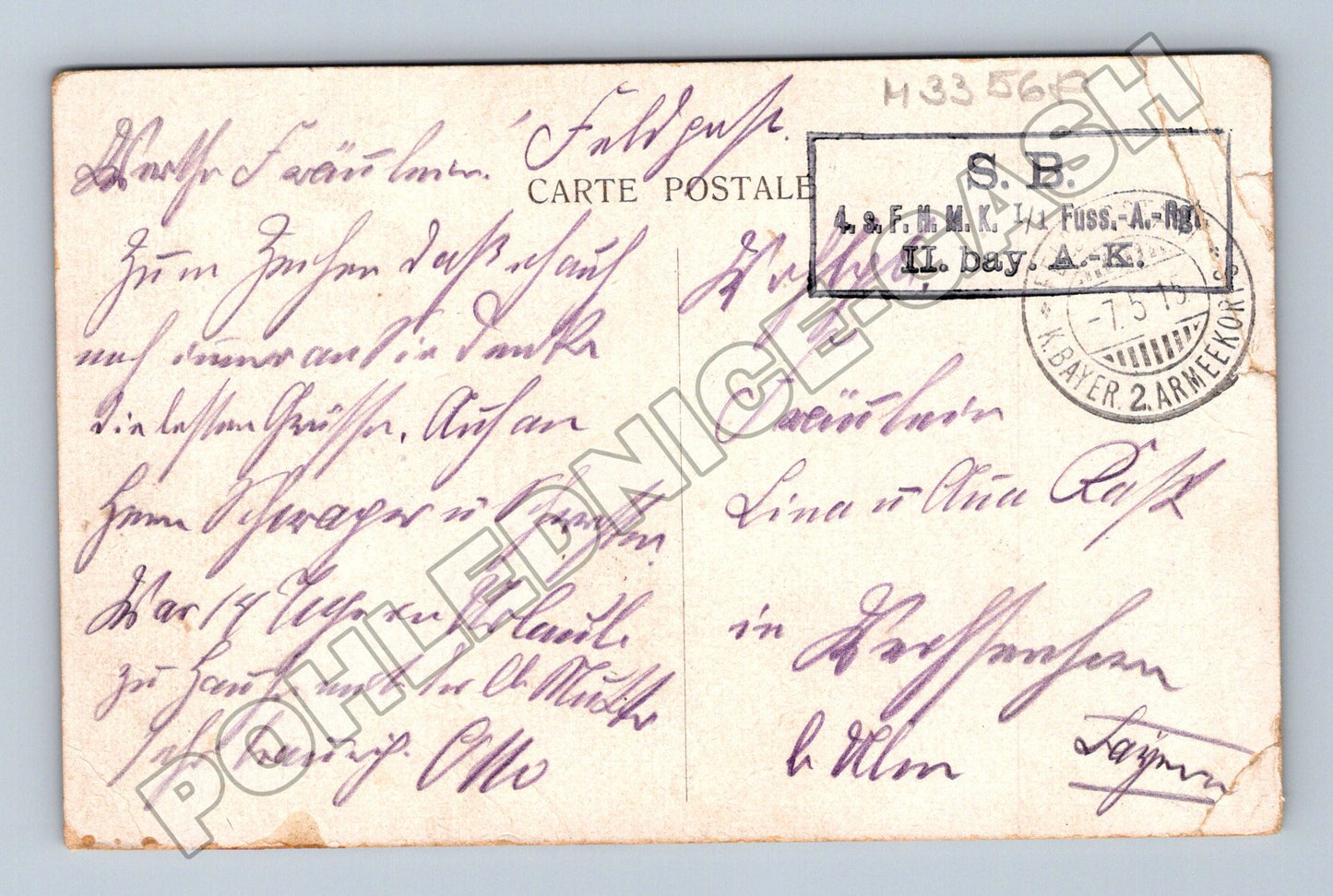 Pohlednice Belgie Ypres kostel sv. Martina 1915 (M33568)