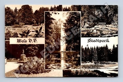 Pohlednice Rakousko Wels Stadtpark 1925 (M33569)