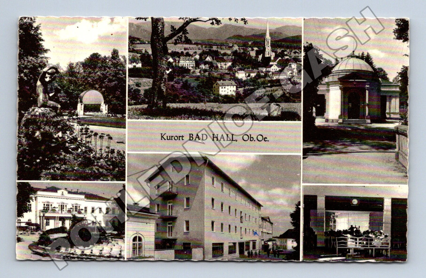 Pohlednice Rakousko Bad Hall více pohledů (M33573)