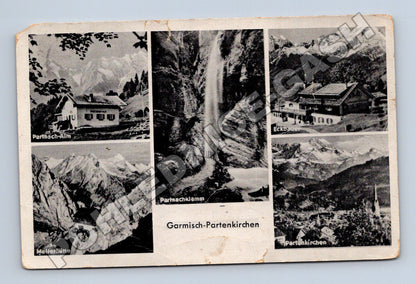 Pohlednice Německo Garmisch-Partenkirchen horské scény 1935 (M33575)
