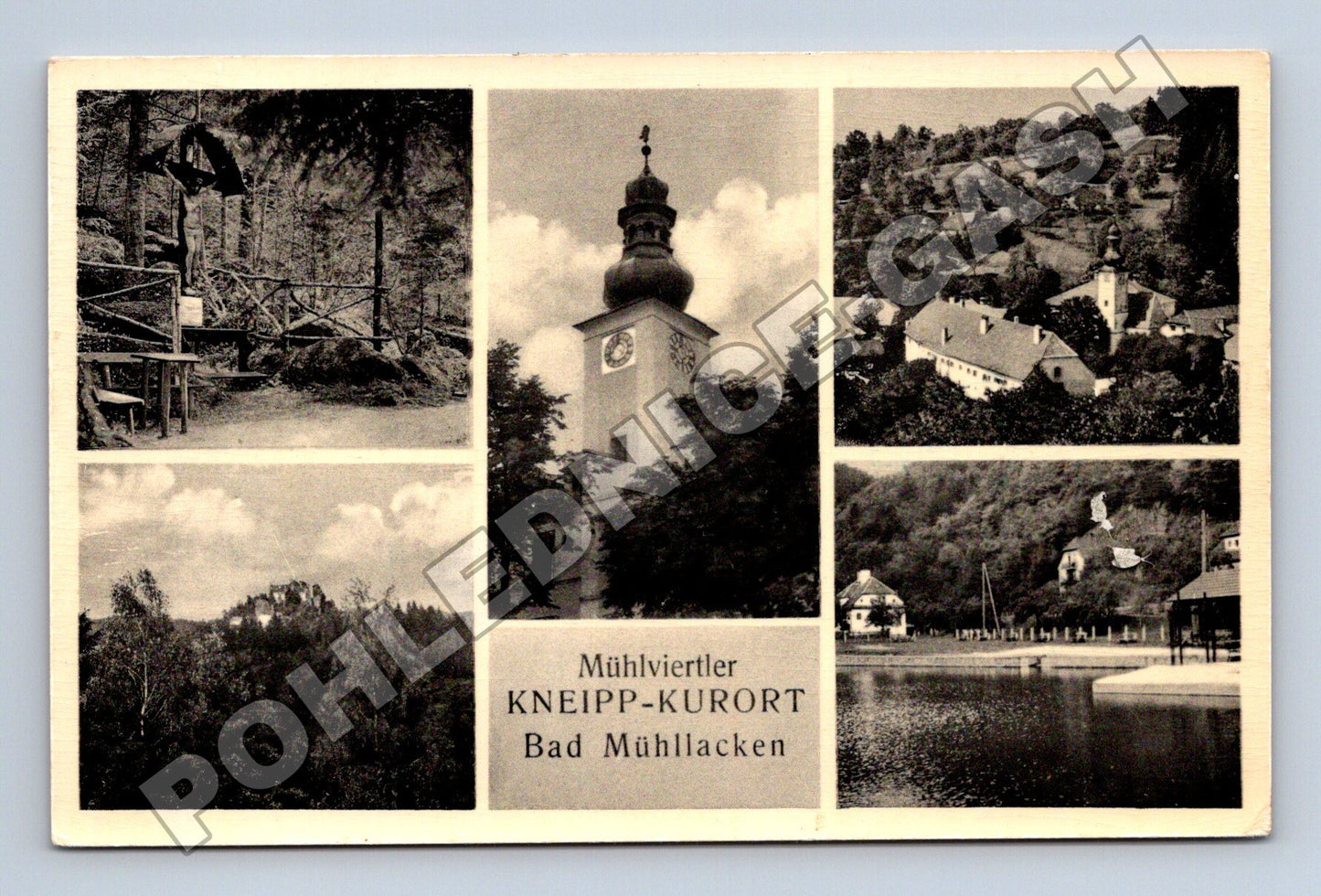 Pohlednice Rakousko Bad Mühllacken 1964 (M33580)