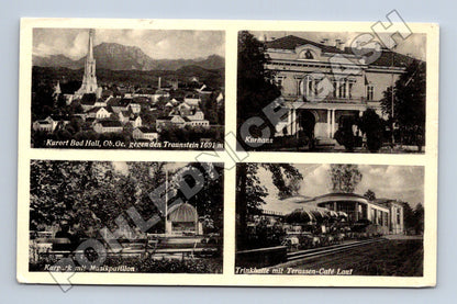 Pohlednice Rakousko Bad Hall více pohledů 1954 (M33581)