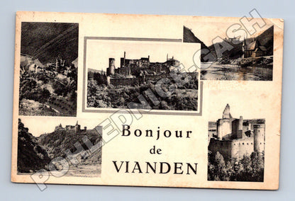 Pohlednice Lucembursko Vianden hrad 1927 (M33583)