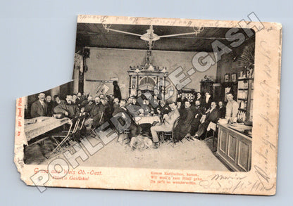 Pohlednice Rakousko Wels Gastlokal Pilsil 1913 (M33590)