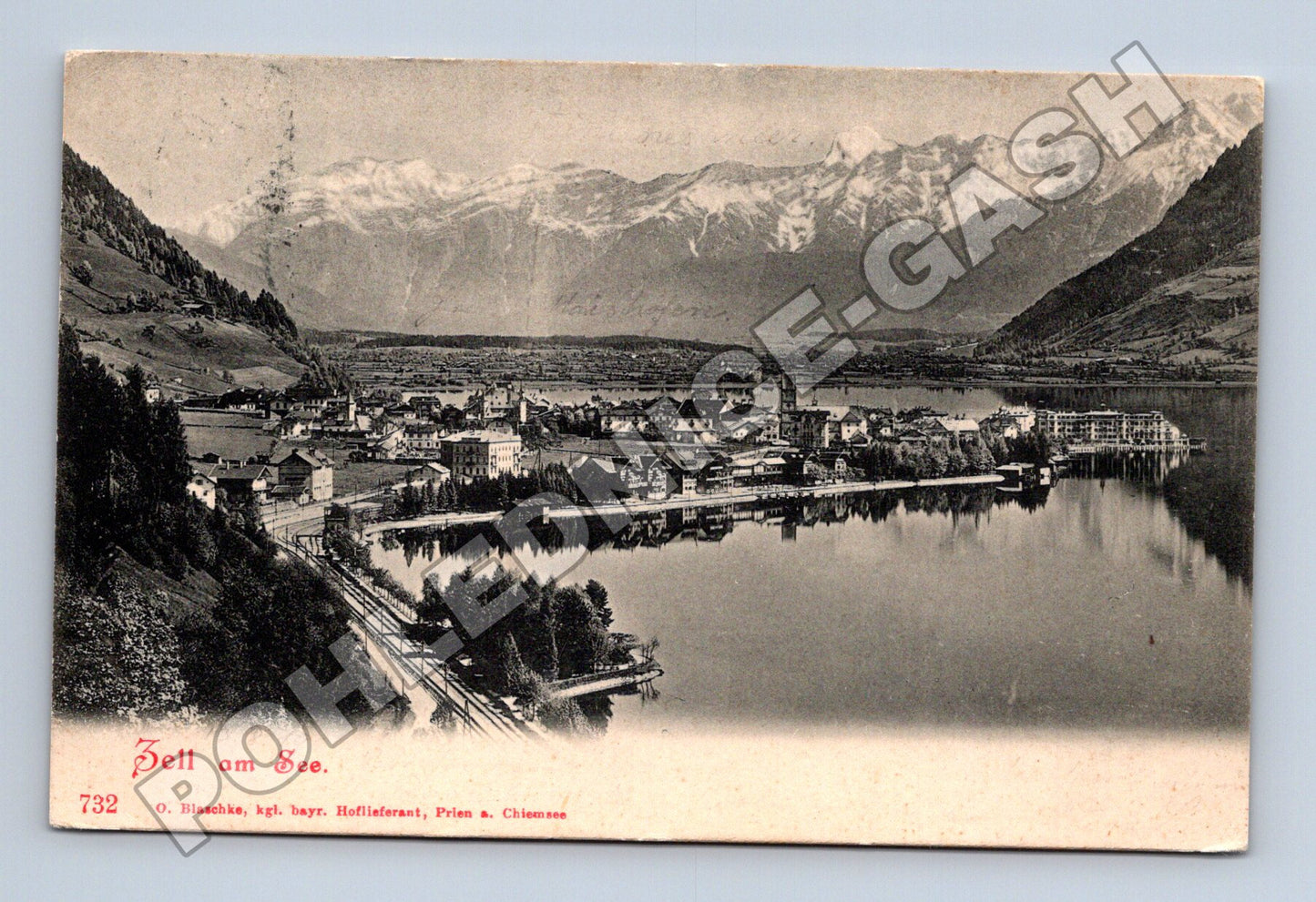 Pohlednice Rakousko Zell am See panorama 1906 (M33597)