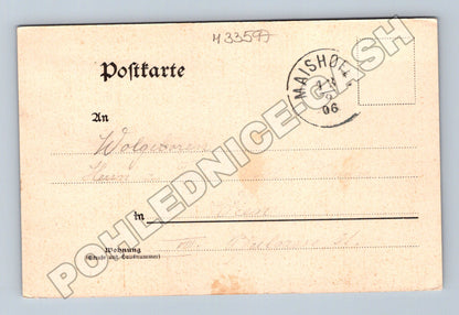 Pohlednice Rakousko Zell am See panorama 1906 (M33597)