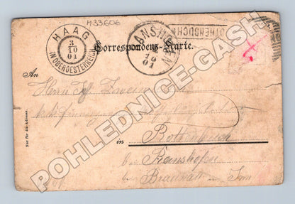 Pohlednice Rakousko Vornbach am Inn kostel 1901 (M33606)