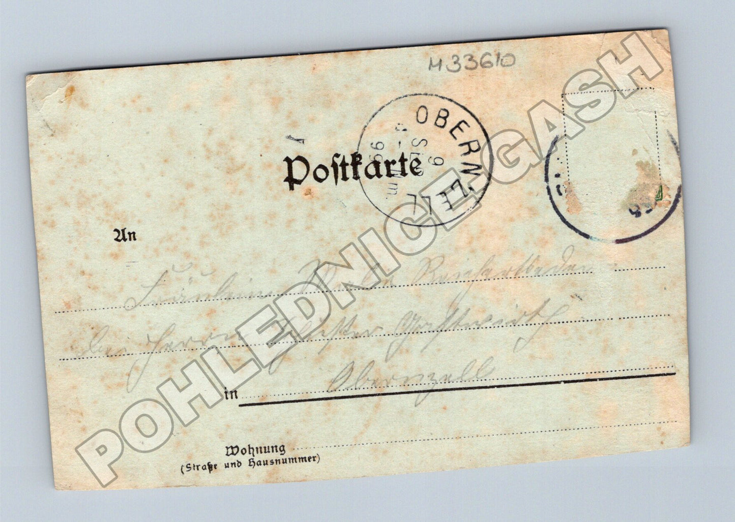 Pohlednice Německo Passau a Oberhaus 1903 (M33610)