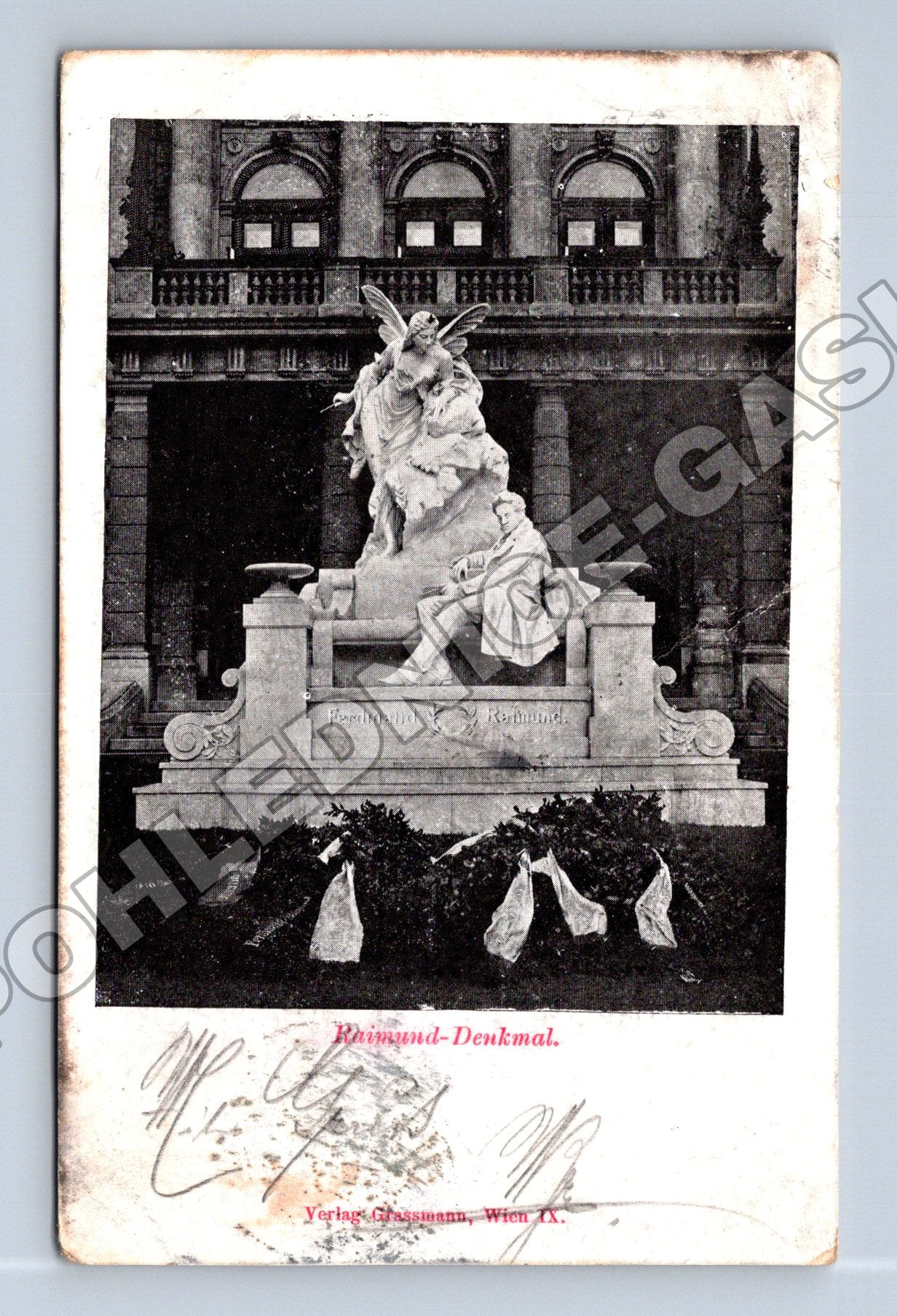 Pohlednice Rakousko Vídeň Ruhm und- Denkmal 1899 (M33611)