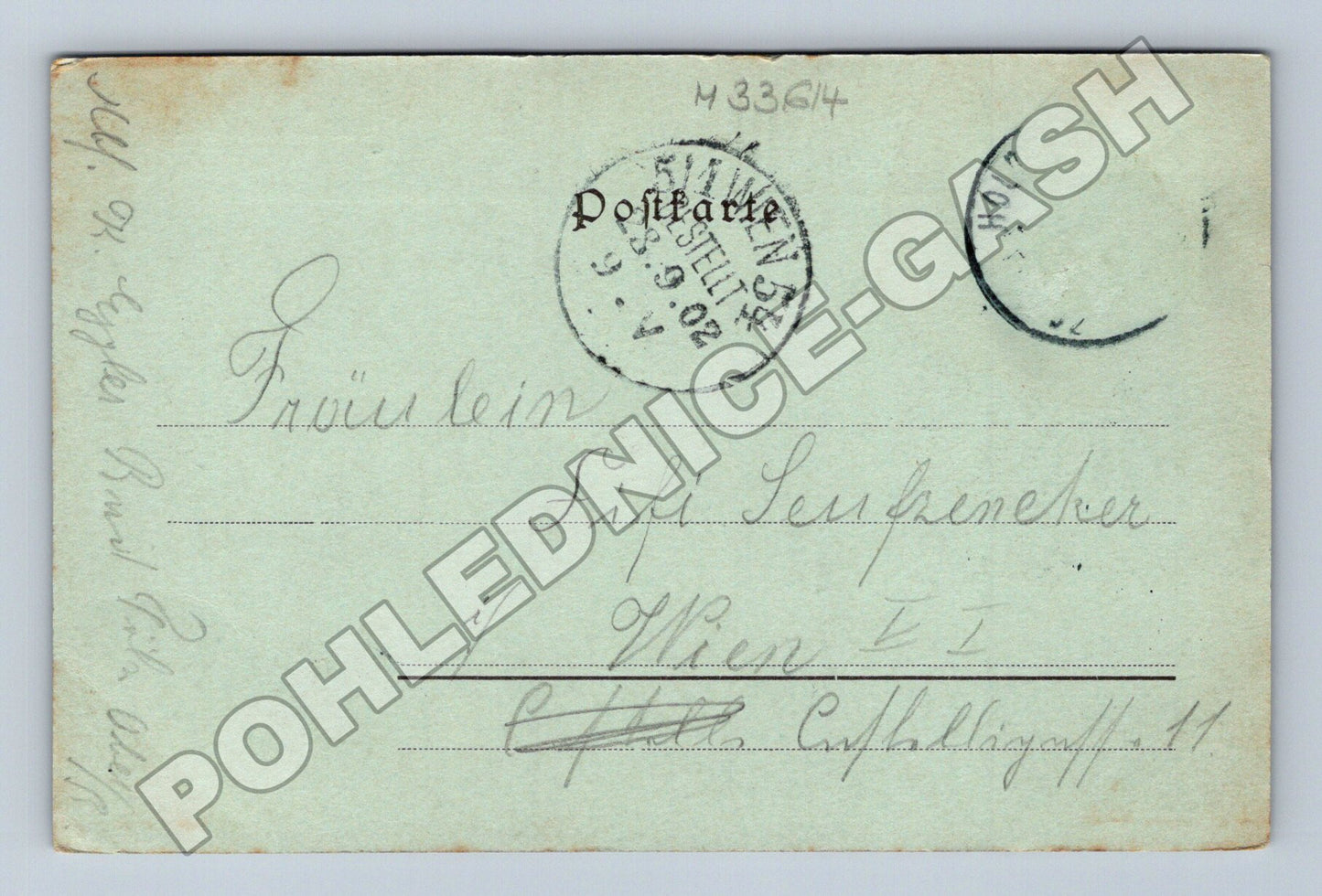 Pohlednice Německo Neuschwanstein hrad 1902 (M33614)