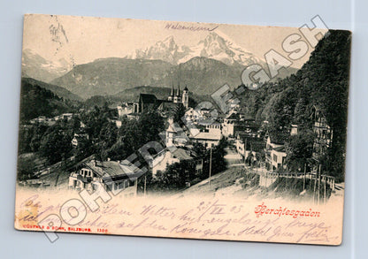Pohlednice Německo Berchtesgaden Watzmann 1903 (M33619)