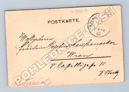 Pohlednice Německo Berchtesgaden Watzmann 1903 (M33619)