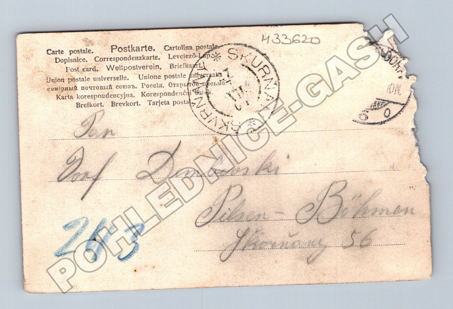 Pohlednice Německo Düsseldorf Grafenberger Chaussee (M33620)